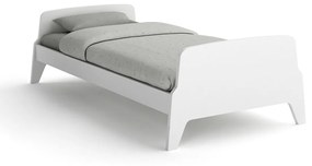 Bed met retro vintage stijl, 1 persoon, Adil