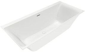 Villeroy & Boch Subway 3.0 bad 180x80cm rechthoek ingebouwd vulsysteem stone white ubq180sbw2tdv-rw