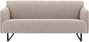 Goossens Excellent Bank Montreal beige, stof, 2,5-zits, modern design