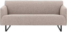 Goossens Excellent Bank Montreal bruin, stof, 2-zits, modern design