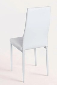 Pak 4 Lauter Kunstlederen Stoelen