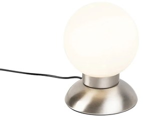 Design tafellamp staal dimbaar incl. LED - Majestic Modern rond Binnenverlichting Lamp