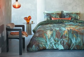 Kardol Floral Embrace Dekbedovertrek Blue Green – Bij Swiss Sense
