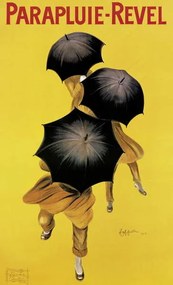 Cappiello, Leonetto - Kunstreproductie Poster advertising 'Revel' umbrellas, 1922, (24.6 x 40 cm)