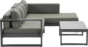 Garden Impressions Kiki loungeset 3-delig links - mystic grey