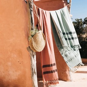 Fouta XL bio katoen, badstof voering, Antalya