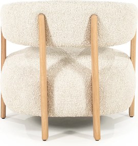 Armleuningstoel Boucle Beige