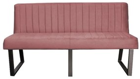 Eetkamerbank - Hengelo - stof Element roze 10 - 180 cm