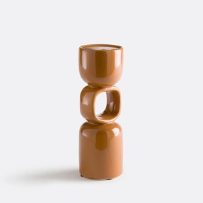 Sculpturale keramische kandelaar, hoogte 25 cm, FOMEA