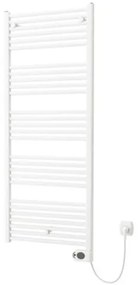 Plieger Elba Electrical elektrische designradiator - 1462X500mm - met thermostaat - 700w - wit 1550007