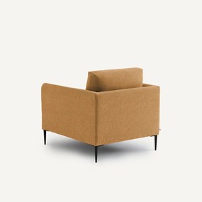 Fauteuil, van gerecycled chenille, OSCAR, ontwerp door Emmanuel Gallina
