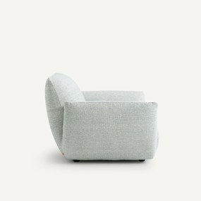Fauteuil in canvas stof, Spogano
