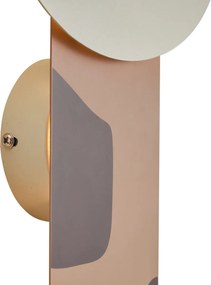 Kinder wandlamp bruin incl. LED 3-staps dimbaar - Gigi the Giraffe