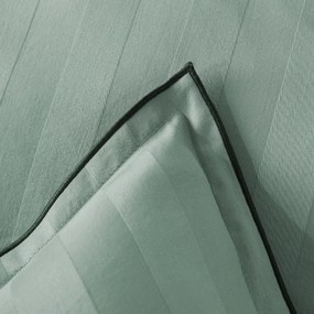 Kussensloop in gewassen satijnkatoen, Victor, gestreept