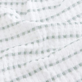 Katoenen honingraat badlaken, TIFLI RAYÉ