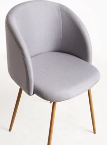 Set 2 Velt Stoffen Stoelen