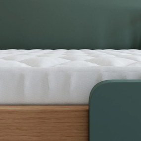 Matras in mousse in 2 delen, voor evolutief kinderbed
