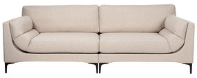 Zuiver Balcony 3-zits Bank Beige Met Ronde Leuning
