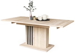 LEONEL Sonoma Eik – MODERNE VOUWTAFEL TOT 180 cm!