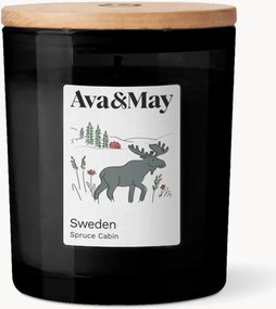Geurkaars Sweden (muskus, cederhout & sandelhout)