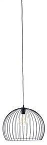 Moderne hanglamp zwart 40 cm - Koopa Modern E27 rond Binnenverlichting Lamp