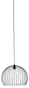 Moderne hanglamp zwart 40 cm - Koopa Modern E27 rond Binnenverlichting Lamp
