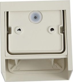 Moderne buiten wandlamp beige incl. LED 2-lichts IP54 - Edwin