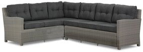 Hoek loungeset 5 personen Wicker Taupe  Domani Furniture Oslo