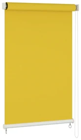 vidaXL Rolgordijn voor buiten 60x230 cm geel
