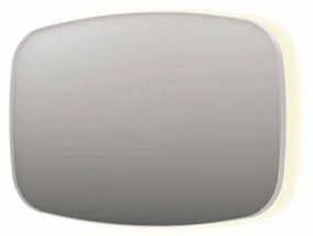 INK SP30 spiegel - 120x4x80cm contour in stalen kader incl indir LED - verwarming - color changing - dimbaar en schakelaar - mat wit 8409761
