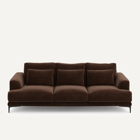 4-zits fluwelen chenille bank, Marsile