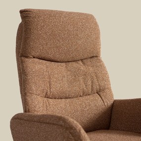 Elektrisch Verstelbare Stoel Stof Terracotta