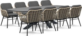 Tuinset 8 personen 300 cm Rope Grijs Coco Antoni/Voyage