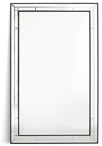 Rechthoekige spiegel. 100x160 cm afgeschuinde afwerking Andella