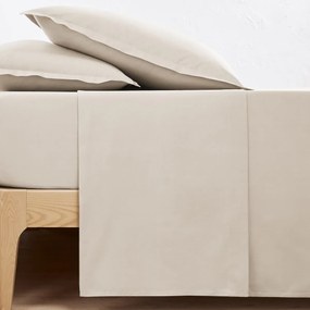 Effen plat laken in perkalkatoen Scenario