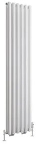 Eastbrook Tunstall dubbele radiator 40x180cm 1429W wit mat