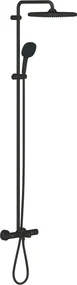 Grohe Vitalio Comfort 250 regendoucheset met extra lange glijstang en 3 straalsoorten mat zwart