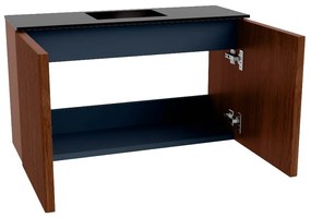 Mondiaz Joya 70cm toiletmeubel ruby met wastafel faye midden zonder kraangat urban