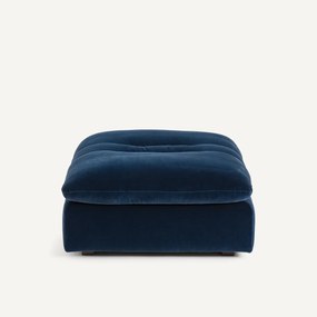 Modulaire fluwelen voetensteun, GIULIANO