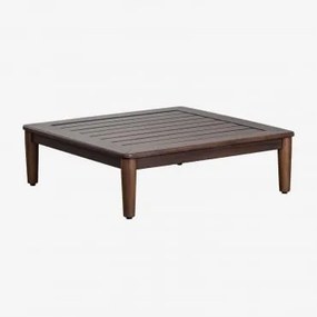 Vierkante Tuintafel 85x85 Cm Van Acaciahout Giulia Donker Acaciabruin - Sklum