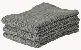 Theedoeken Olive Green, 3-delig