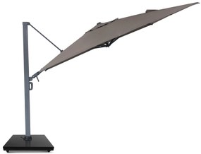 Zweefparasol  3x3.5m S2 Excellent (excl. voet) Taupe-naturel-bruin Camello Luna