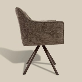 Draaibare Eetkamerstoel Taupe