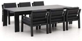 + 15% kassakorting | Diningset Bellagio | 6 personen | Tuinset aluminium | 7-delig | Kees Smit Tuinmeubelen