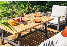 Garden Impressions Lissabon lounge dining set 4-delig stoel-bank - valley sand