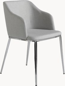 Gestoffeerde stoelen Duna met armleuningen, 2-delig