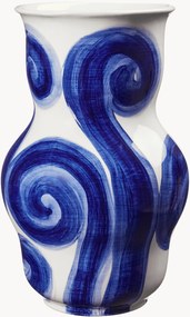 Handbeschilderde vaas Tulle, H 23 cm