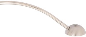 Goossens Verlichting Tbv Hoofdbord Light, Model h = chroom fix schotel (set van 2 stuks) led