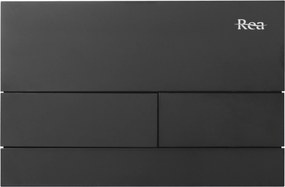 Drukknop voor WC-muurinstallatie K011A-Q Rea T Black Matt