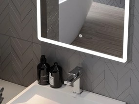 Mexen Navia verlicht badkamerspiegel 60 x 80 cm, LED 6000K, antivapeur - 9803-060-080-611-00